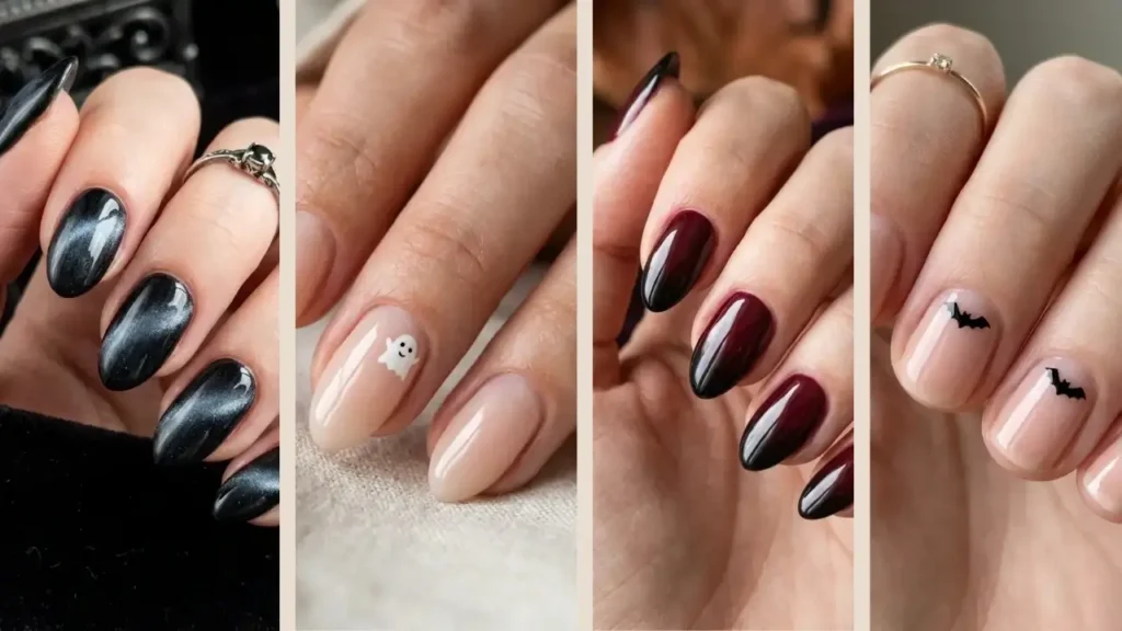15 Classy Halloween Nails That Look Expensive (Short, Black & Almond) 1 15 CLASSY HALLOWEEN NAILS
