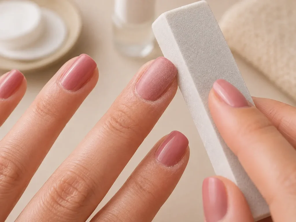 How to Remove Gel Polish at Home Quickly Without Damaging Your Nails 2 Soaking small cotton pieces with 100 percent acetone for gel polish removal