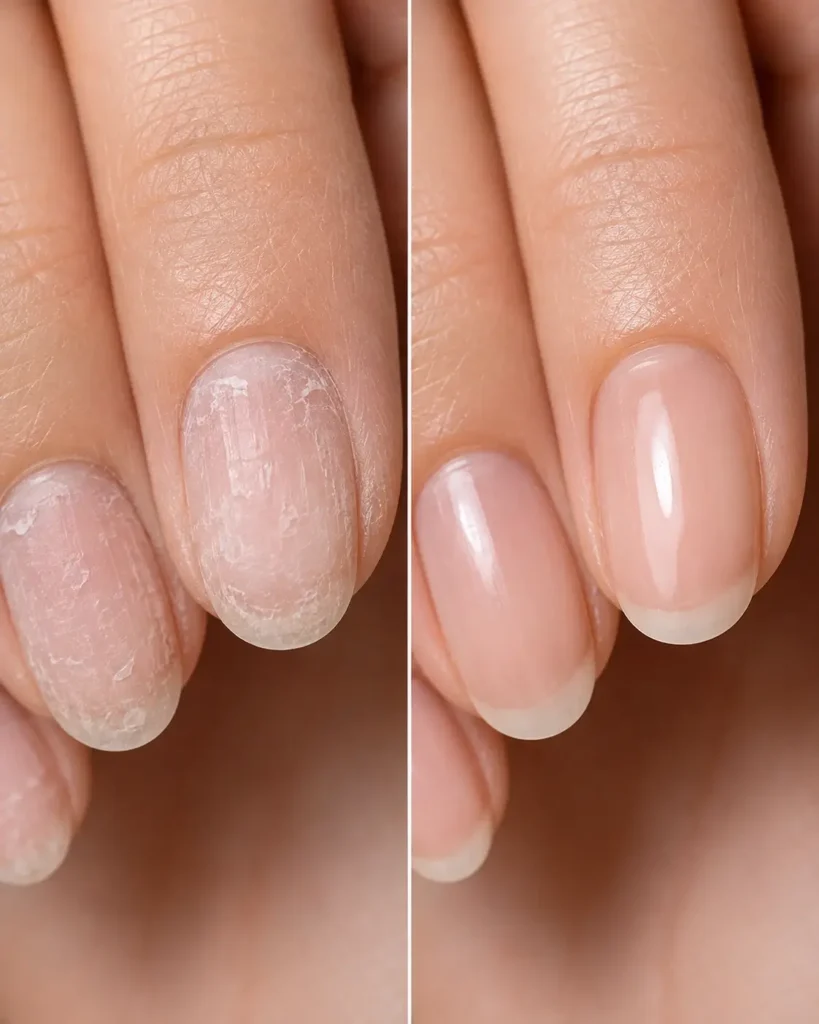 Why Does Gel Polish Peel Off in One Piece? 7 Causes + How to Fix It 6 Natural nail recovery after removing peeling gel polish