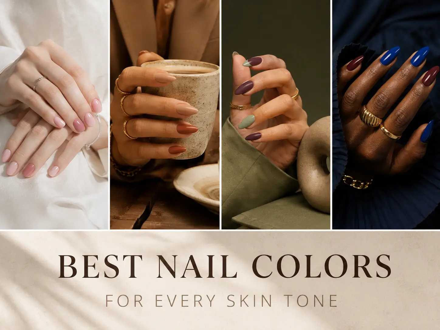 Home 11 Best nail colors for every skin tone and undertone